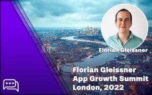 Florian Gleissner from Admiral Media at AGS London