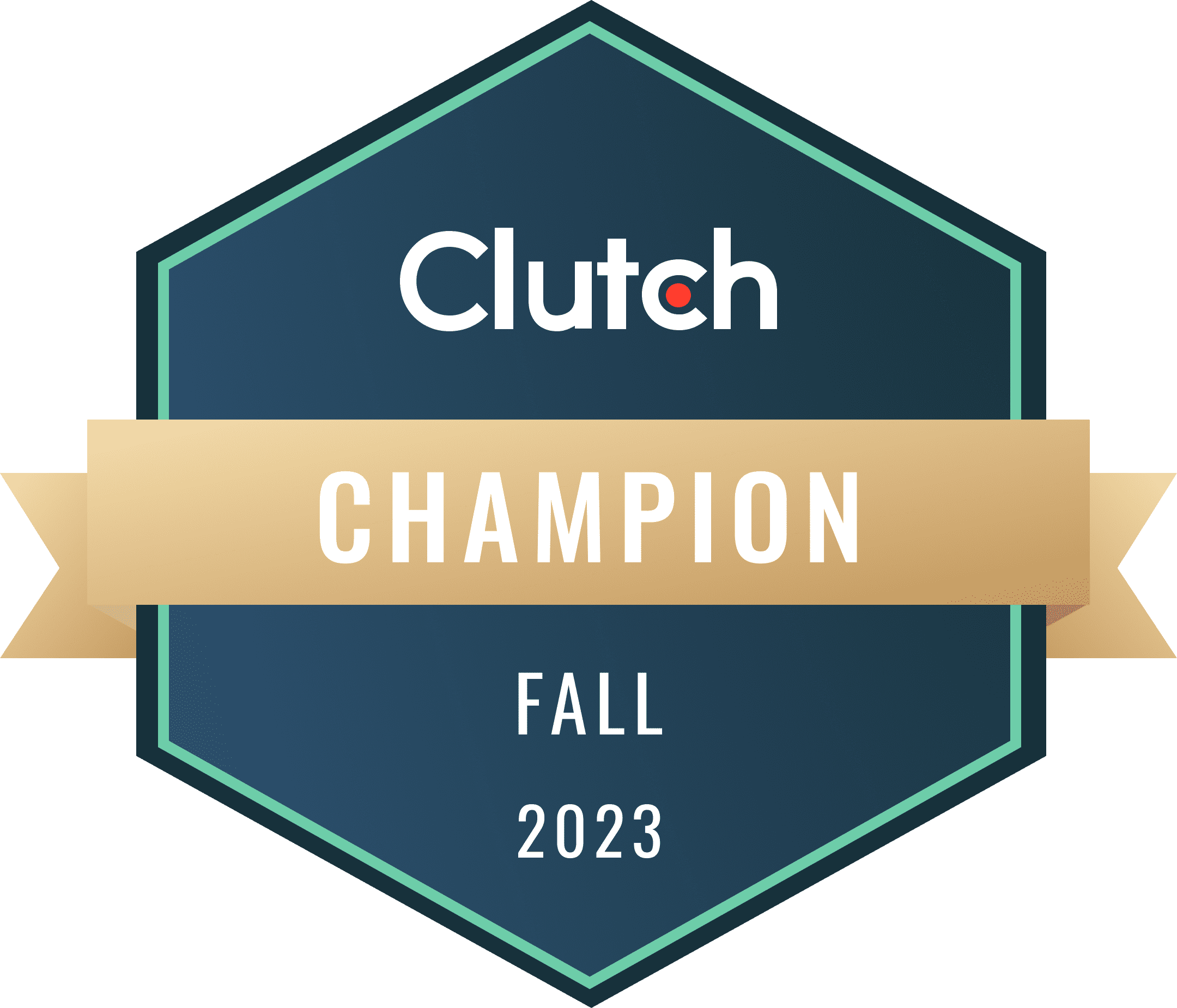 Clutch Champion award badge