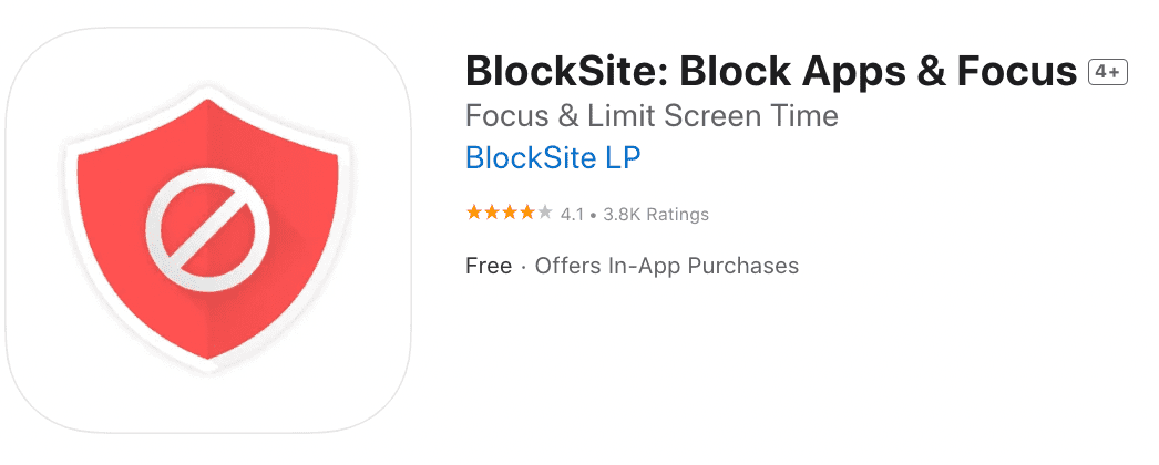 BlockSite app description