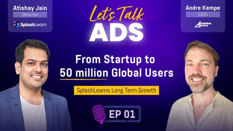 SplashLearn 50 million users podcast thumbnail